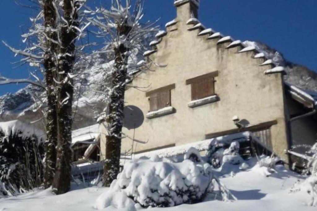 Chalet Oustaou Campan La Mongie Col Du Tourmalet Esterno foto